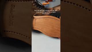 Learning three popular construction of leather shoes Cemented Stitch Down and Blake Stitch [upl. by Merp]