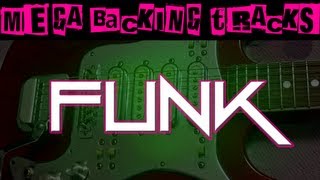 Funk Guitar Backing Track Bbm  100 bpm  MegaBackingTracks [upl. by Gipsy736]