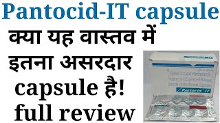 Pantocid it capsulepantoprazole sodium and itopride hydrochloride capsule uses benifits in hindi [upl. by Inanak]