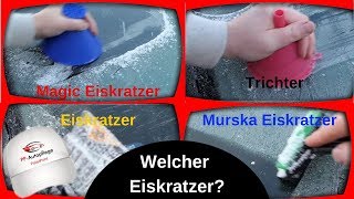 Eiskratzertest  Magic EiskratzerTrichter EiskratzerMurska Eiskratzer [upl. by Ahsem]