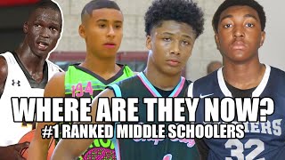 WHERE ARE THEY NOW 1 Ranked Middle School Hoopers [upl. by Eellehs787]