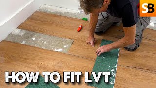 How To Fit Luxury Vinyl Tiles  Karndean LooseLay [upl. by Lasorella]