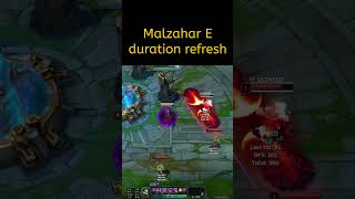 league of legends malzahar e duration refresh leagueoflegends malzahar leagueoflegendstips mid [upl. by Suoivatram380]