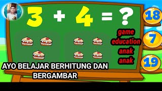 belajar berhitung dan bermain  game edukasi anak anak  gameplay [upl. by Nahtanohj]