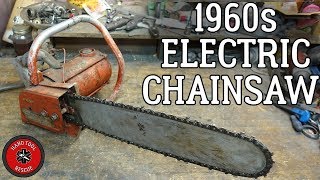 1960s Electric Chainsaw Restoration Part 1 of 2 [upl. by Cortie]