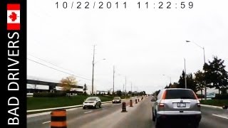 Torontos Worst Drivers Caught on Tape  GTA Canada [upl. by Aliza420]