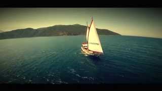 LUXURY GULET CHARTER GREECE GREEK ISLANDS CYCLADES RAINBOW [upl. by Allehs569]