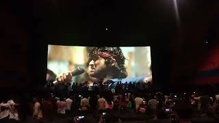 Anjala song theatre response Vaaranam Aayiram vetri cinemas rerelease [upl. by Annoid513]