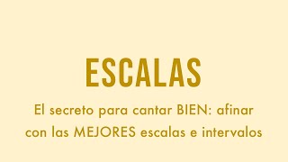 Lo MEJOR para cantar BIEN afinar con escalas  Práctica Diaria 1 Repite conmigo TODOS los días [upl. by Aicenod]