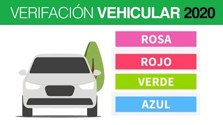 Verificación vehicular 2020 ¿Cómo sacar cita y cuánto costará [upl. by Eecyac249]