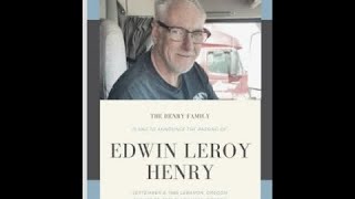 Edwin Leroy Henry Celebration of Life [upl. by Diraj]