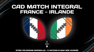 France  Irlande  VI Nations 2024 M  Commentaires AD  Replay 02022024 [upl. by Lapham49]