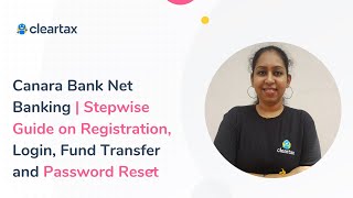 Canara Bank Net Banking  Stepwise Guide on Registration Login Fund Transfer and Password Reset [upl. by Aihsinat]