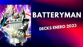 BATTERYMAN DECKS ENERO 2023 [upl. by Kajdan564]