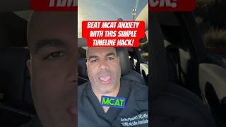 Beat MCAT Anxiety with This Simple Timeline Hack MCATtips Mcat premed testprep [upl. by Durant]