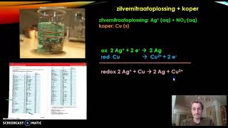 Redoxreacties opstellen met binas tabel 48 [upl. by Arakat]