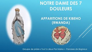 Vierge Marie  apparitions de Kibeho de Notre Dame [upl. by Saibot999]