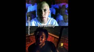 Eminem vs Kendrick Lamar fyp eminem slimshady kendricklamar edit shorts [upl. by Esetal]