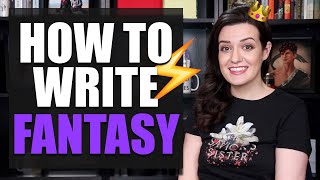 10 BEST Tips for Writing FANTASY [upl. by Xonk]