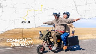 The Dumb and Dumber Mini Bike Road Trip  Common Tread XP [upl. by Groscr]