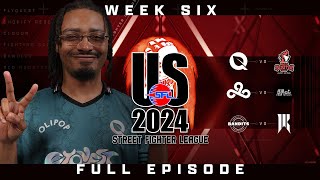 Week 6  Street Fighter League ProUS  FlyQuest vs RR  C9 vs FS  Bandits vs SR [upl. by Bryanty]