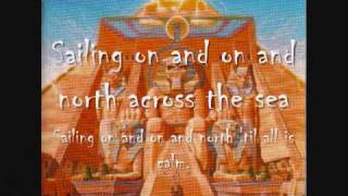 RIME OF THE ANCIENT MARINER  IRON MAIDEN PART ONE with lyrics [upl. by Eiramanna]