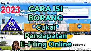 TUTORIAL MENGISI BORANG CUKAI eBE  Income Tax 2022 [upl. by Sosthena]