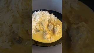 ‎الدجاج بصوص الكاري و فطر Hühnchen in Curry Sauce und Pilze curry طبخ دجاج اكسبلور [upl. by Notnil208]