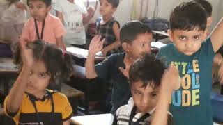 Preprimary class activity in hindi  LKG class  DIS shorts viral trending hindirhymes poems [upl. by Bergin]