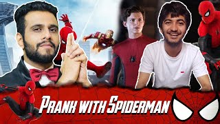 Prank Call  SpiderMan  Wajahat Hasan  Vaibhav Thakkar [upl. by Oalsecnew]