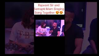 Rajwant Sir and Samapti Mam Singing Song Together 😍😍 pw jeewallah competitionwallah [upl. by Rothmuller]