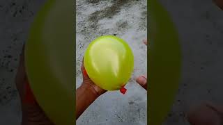 5 Layer Water Balloon Experiment  Easy Balloon Experiment At Home  shorts lifehacks balloon [upl. by Eiral]