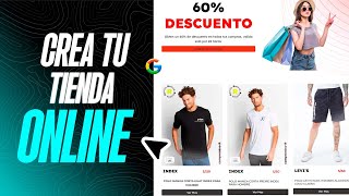 Como Crear una Tienda Online Gratis en Google Sites 2024 💰 TIENDA ONLINE EN GOOGLE SITES 2024 [upl. by Eicart]