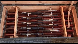 Opening a Case of Mosin Nagant 189130 Rifles [upl. by Adyela]