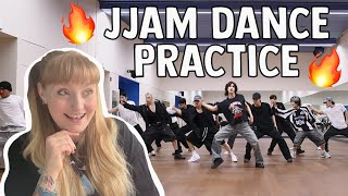 stray kids JJAM dance practice reaction [upl. by Marie-Ann]