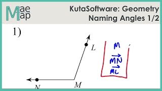 KutaSoftware Geometry Naming Angles Part 1 [upl. by Lucille809]