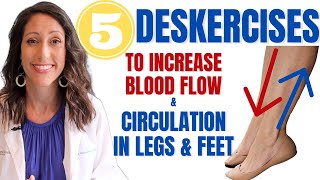 5 POWERFUL Leg Exercises to Move Your Blood Flow and Improve Circulation in Your Legs amp Feet [upl. by Auqenwahs]