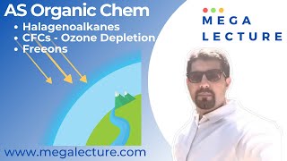 Live Class  AS Organic Chemistry  Uses of Halogenoalkanes CFCs Ozone Destruction Freeons [upl. by Hayimas293]