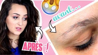 SÉPILER ET FORMER SES SOURCILS SOIMÊME ✰ TUTO amp DEMO INRATABLE [upl. by Elad]