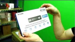 DLink DWA182 Wireless AC 1200Mbps Wireless USB Adapter Unboxing amp First Look Linus Tech Tips [upl. by Manbahs346]