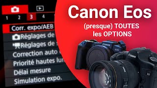 Tuto Photo Canon EOS  mode demploi  presque TOUTES les OPTIONS [upl. by Aleyak]