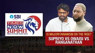 Asaduddin Owaisi VS Babul Supriyo VS Anand Ranganathan  Is majoritarianism on the rise [upl. by Atteve]