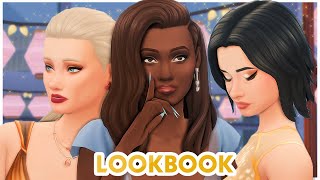 ✨ NEW YEARS EVE LOOKBOOK CC FREE  The Sims 4 Create A Sim [upl. by Stig]