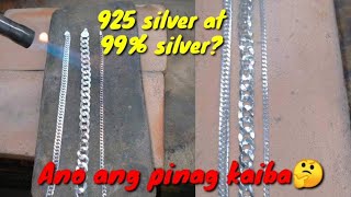 What is the difference between 925 amp 99 silver [upl. by Hnamik986]