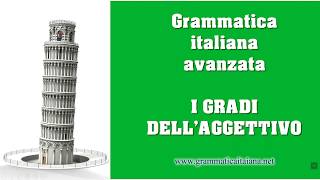 I gradi dellaggettivo [upl. by Munmro]