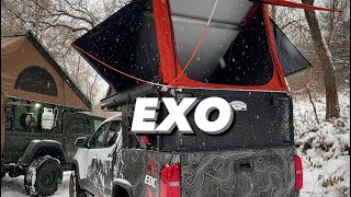 Roomiest Lightweight Truck Camper Harker Outdoors EXO [upl. by Orford]