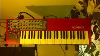 Clavia Nord lead 2X Demo [upl. by Adnohr981]