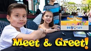 EvanTubeHD MEET amp GREET in Downtown Disney with Bratayley amp KittiesMama [upl. by Leigha382]