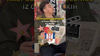 NAJPOZNATIJE REČENICE SRPSKIH FILMOVA🎬🍿viral funny comedy movie video shorts youtube fyp [upl. by Allerbag442]