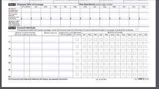 2 Minute Tax Topics  Form 1095C Health Insurance Coverage [upl. by Gabbert]